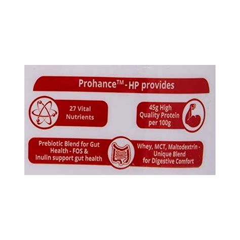 Prohance Hp High Protein Sugar Free Powder Vanilla G Best