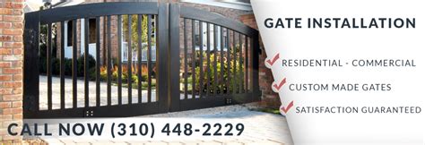 Residential And Commercial Gate Installation Los Angeles Asap Gate