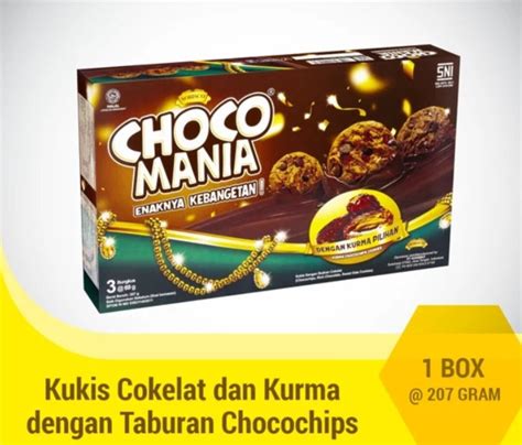 Choco Mania Cookies Gift Pack 207g 3 Bungkus X 69gr Lazada Indonesia