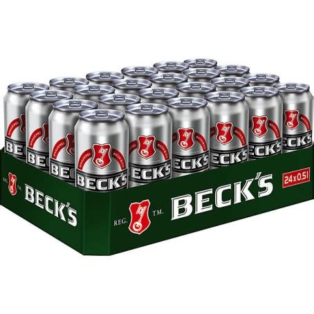 Becks Bier Dose Tines Getr Nke Sp Bw