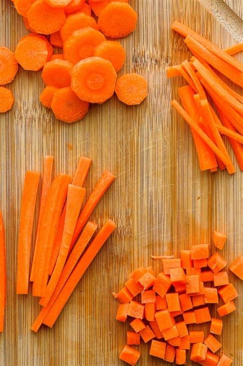 How To Cut Carrots Feel Good Foodie