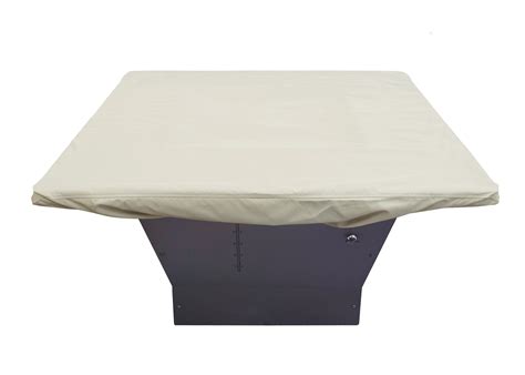 Square Chat Table and Fire Pit Cover 42"-48" - Leisure Depot