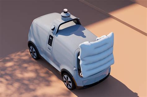 Nuros Third Gen Driverless Delivery Vehicle Includes An External