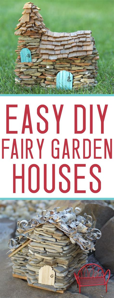 An Easy Diy Fairy Garden House Made Out Of Books