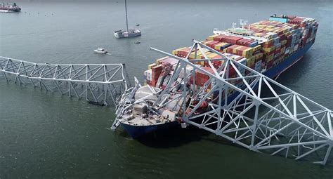 Baltimore Cómo ocurrió el choque de un barco con el puente Francis