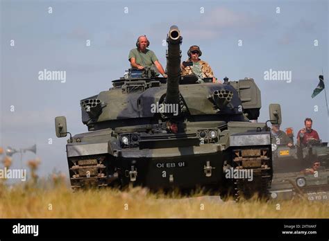 Chieftain Mk10 Battle Tank On Display At The Yorkshire Wartime