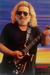 Jerry Garcia Guitar Solo 1995 Vintage Poster 16 x 24 | eBay