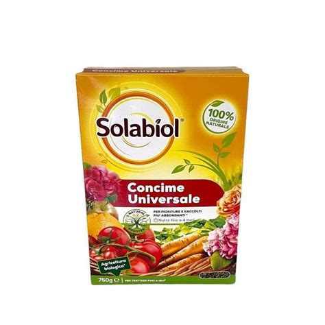 Acquista Online Solabiol Concime Universale Biologico Su Garden Vivai