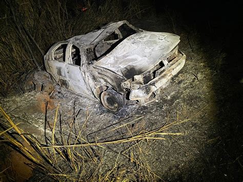 Após furtar veículo homem capota carro e morre carbonizado na Rodovia