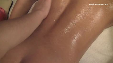 Oiled Pussy Massage For A Hot Brunette