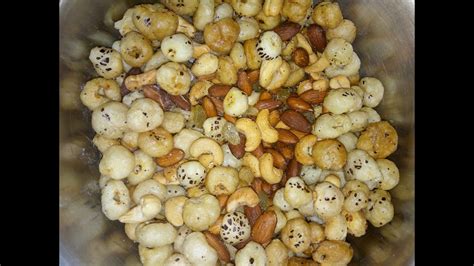 Navrati Special Makhana Dry Fruit Namkeen Vrat Namkeen Navratri