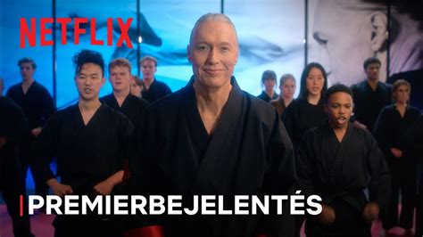 Cobra Kai 5 évad Premierbejelentés Netflix YouTube