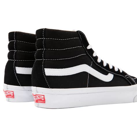 Vans Vault OG SK8 HI LX Black White Subtype