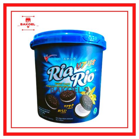 Jual Inkubisc Ria Rio Biscuits Cream Vanilla 400gr Biskuit Lapis Krim