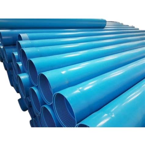 Plain Upvc Casing Pipes Length Of Pipe M Thickness Mm At Rs