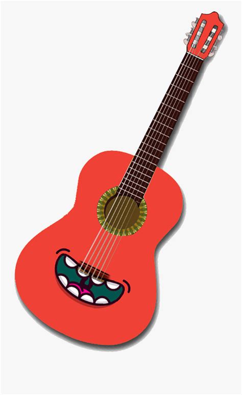 Guitar Cartoon Creative Hq Image Free Png Clipart Transparent