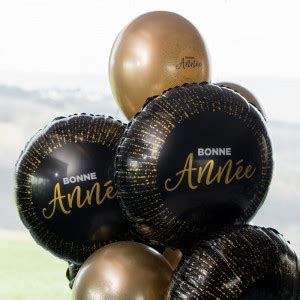 Ballons De Baudruche Bonne Ann E Chic Lot De Le G Ant De La F Te