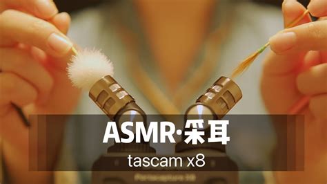 ASMRno talking ear cleaning 超舒服无人声采耳掏耳Tascam x8采耳助眠声控哄睡无损音质 YouTube