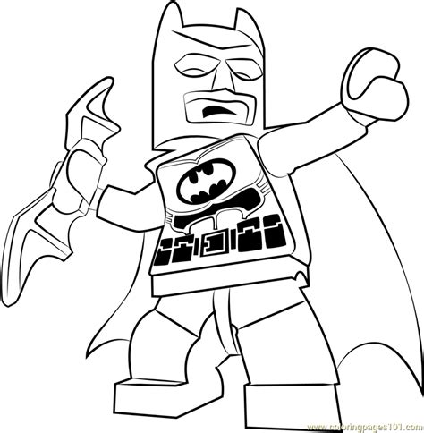 Lego Batman Coloring Page For Kids Free Lego Printable Coloring Pages