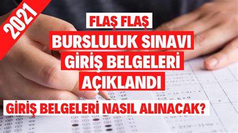 Fla Bursluluk S Nav Giri Belgeleri A Kland Giri Belgesi