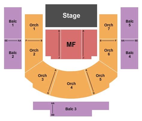 Temple Performing Arts Center Seating Chart - The Architect