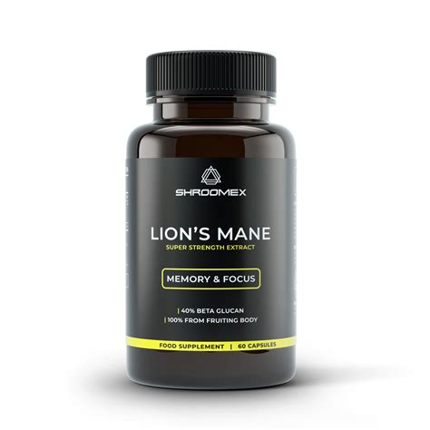 Lion's Mane Mushroom Capsules