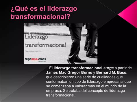 Liderazgo Transformacional Ppt