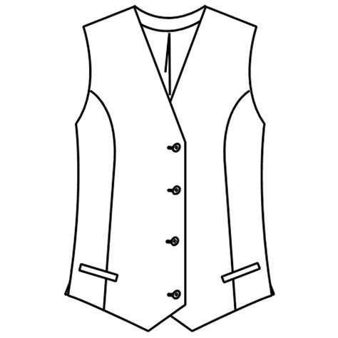 Womens Waistcoat Pdf Sewing Pattern Female Vest Waist Coat Etsy Singapore