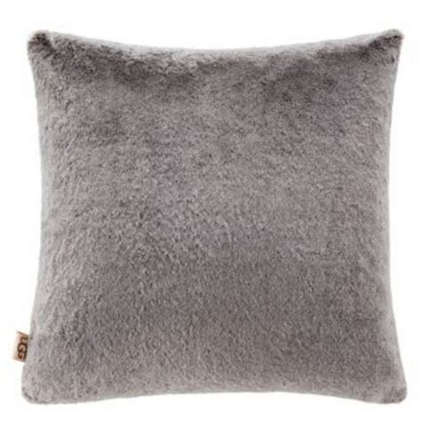 Ugg® Dawson Faux Fur Square Throw Pillow In Chocolate 20 X 20 In Kroger