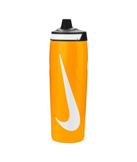 Botella De Fitness Nike Refuel Grip 24 Oz Naranja