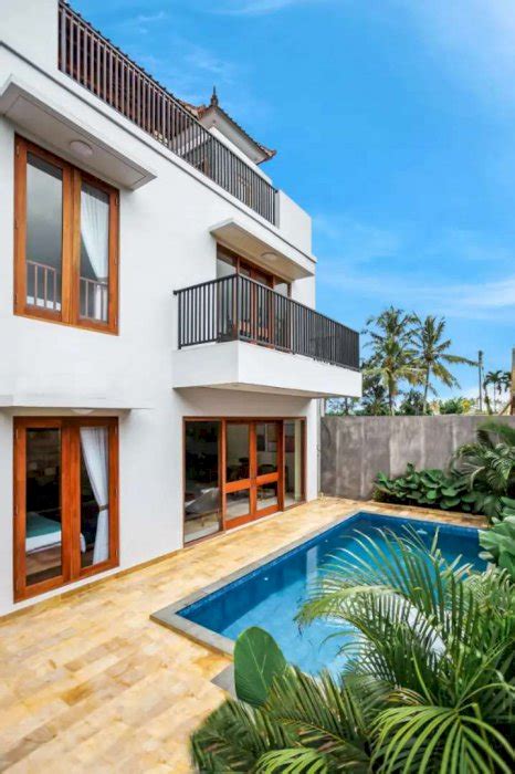 Villa Style Bali Modern Dengan View Sawah Ubud Dijual Co Id