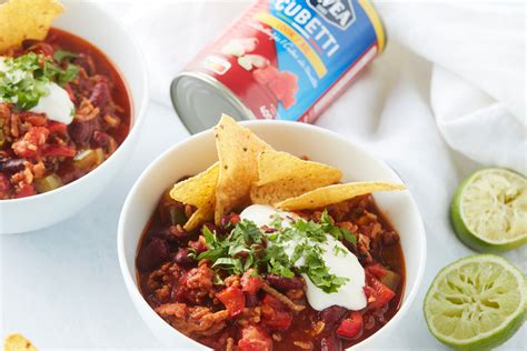 Chili Con Carne Avec Tortilla Chips Et Cr Me Paisse Recettes De Nos