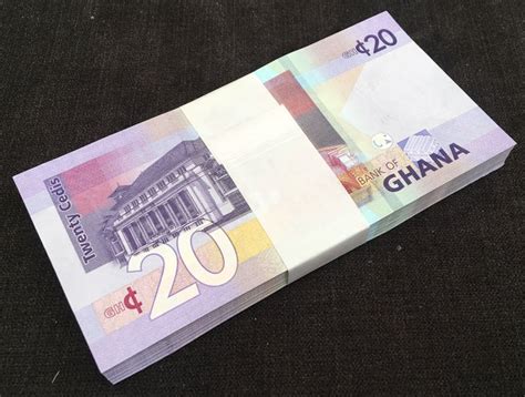 Ghana 100 X 20 Cedi 2019 Pick New Original Bundle Catawiki