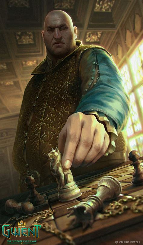 Artstation Dijkstra Gwent Card Anna Podedworna