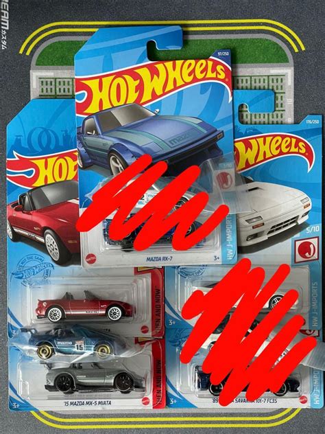 Hot Wheels Mazda Miata Hobbies Toys Toys Games On Carousell