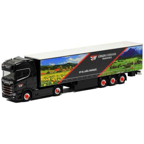 Herpa Ehrmann Transporte Im Allg U Zuhause Scania CS HD Medi