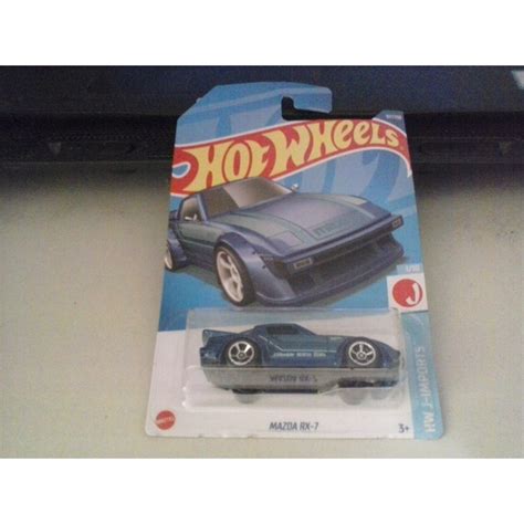 Hot Wheels Mazda Rx 7 97 250 Lacrado 2022 Shopee Brasil