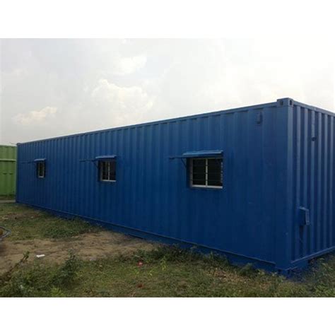 Galvanized Iron Rectangular Site Office Container For Construction