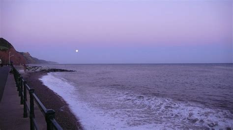 Sidmouth At Sunset Eric Simpson Flickr