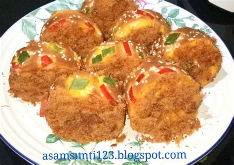 Resep Bolu Gulung Abon Beef Floss Roll Oleh Asamsunti Cookpad