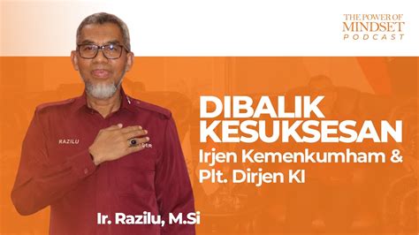 KETRAMPILAN SOFT SKILL IRJEN DAN PLT DIRJEN KI KEMENKUMHAM IR RAZILU M