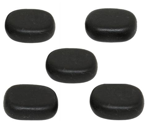 Berkeley Beauty Company Inc Natural Basalt Massage 5 Stone Set Small