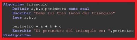 Perimetro De Un Triangulo En Pseint Algoritmodetarea Hot Sex Picture