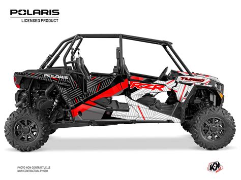 Polaris Rzr Xp Turbo Doors Utv Epik Graphic Kit White Kutvek