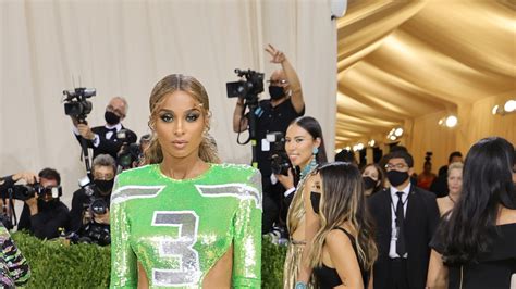 Ciara Pays Homage to Russell Wilson with Seahawks Met Gala Gown