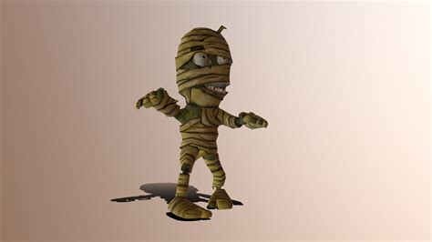 Artstation Mummy Animated And Fully Rigged 3d Character Game Assets