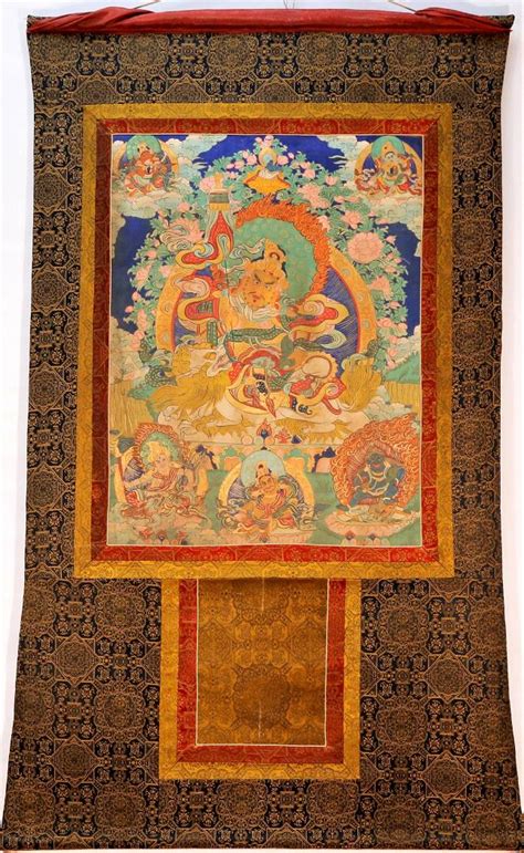 A Precious Tibetan Yamantaka Thangka Dec 12 2022 Summer Auction In Ca