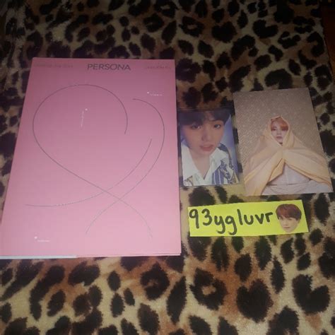 Wts Lfb Bts Map Of The Soul Mots Persona Album Set Version Yoongi