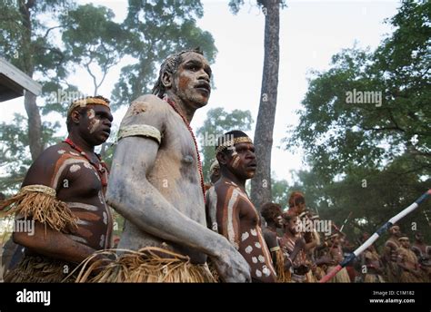 Lockhart River dance troupe at the Laura Aboriginal Dance Festival ...