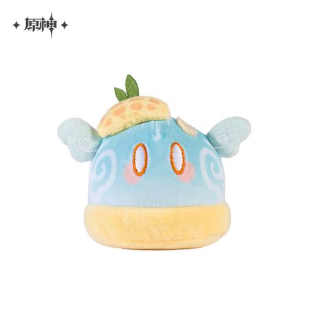 Genshin Impact Slime Sweets Party Squishy Plush Anemo Slime Muffin Critical Hit